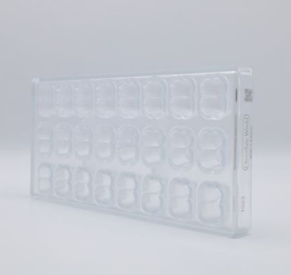Mould "Double Hearts" 11g - 24pc
